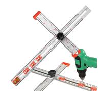 Marking T Square - Adjustable Angle T Square for Marking | Multifunctional Wood Measuring Ruler Tools for Carpentry, Architecture, Drawing and Painting Accessories