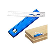 Marking Tool for Wood - Aluminium Alloy Corner Researcher | Protractor for Tracing and Marking, for Carpentry Metal Processing Modeling Drawers Furniture Doors