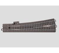 MARKLIN 24711 HO Scale Left-Hand Turnout With Ballast 236.1 Mm.