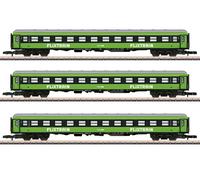 Marklin 87403 FlixTrain 2nd Class Coach Set (3) VI