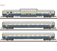 Marklin DB Rheingold Express Coach Set (3) III 1:220 Scale, Z Scale