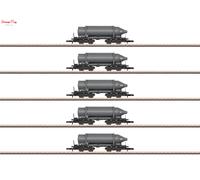 Marklin DB SKW Trostberg Carbide Container Wagon Set (5) IV 1:220 Scale, Z Scale