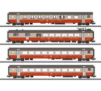 Marklin SBB Swiss Express 50th Anniversary Coach Set (4) IV MN42190 HO Gauge