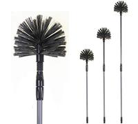 Marko Homewares Cobweb Brush Round Domed Head Long Telescopic Extendable Handle Feather Duster