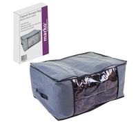 Marko Storage Solutions Large Storage Bags Zipped Underbed Clothes Pillows Bedding Quilts Duvets Laundry (60cm x 45cm x 30cm)