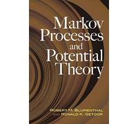 Markov Processes and Potential Theory (Dover Books on Mathema 1.4tics)