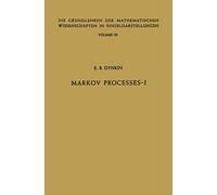 Markov Processes: Volume I: 121/122 (Grundlehren der mathematischen Wissenschaften, 121/122)