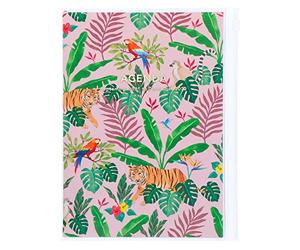 MARK'S 2021/2022 Pocket Diary A5 Vertical, Storage it, Jungle, Pink: From September 2021 to December 2022