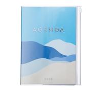 MARK'S 2024/2025 Taschenkalender A5 vertikal, Mountain // Blue