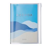 MARK'S 2024/2025 Taschenkalender A6 vertikal, Mountain // Blue