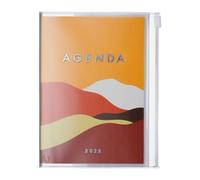 MARK'S 2024/2025 Taschenkalender A6 vertikal, Mountain // Orange