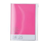 MARK'S 2024/2025 Taschenkalender B6 vertikal, Colors // Pink
