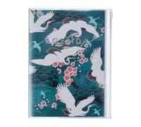 MARK'S 2025/26 Taschenkalender, A5 Japan / Birds // Green