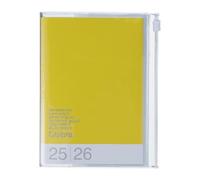 MARK'S 2025/26 Taschenkalender, A6 Colors // Yellow