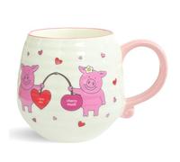 Marks and Spencer Percy Pig Mug, I Love You Cherry Much, Percy and Penny Design, Gift for Your Love