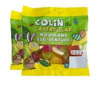 Marks and Spencers Fruit Flavoured Gums - Colin The Caterpillar Woodland Egg-venture Vegan, Easter Edition, 150g, 2 Pack