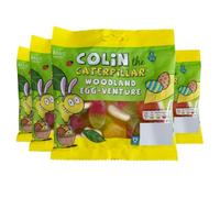 Marks and Spencers Fruit Flavoured Gums - Colin The Caterpillar Woodland Egg-venture Vegan, Easter Edition, 150g, 4 Pack