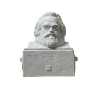 Marks Bust Karl Marks Statue Sculpture German Philosopher Socialist Plaster Marx Marx Figure, Modern Home Decor and Collection Sketch Practice DIY Art