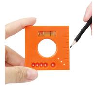 Marks Offset Ruler, Measuring Rulers for Carpenters, Measuring Marking, Offset Marker, Accessories for Wooden Carpenter's Tools for Parallel Lines, Precise Cutting Multifunctional Ruler