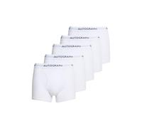 Marks & Spencer Pack of 5 Men's Supima Cotton Modal Briefs, white, XL