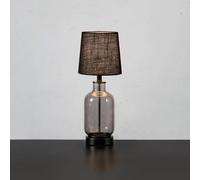 Markslöjd Costero table lamp, smoky grey/black, 43 cm
