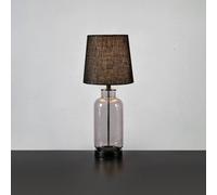 Markslöjd Costero table lamp, smoky grey/black, 61.5 cm