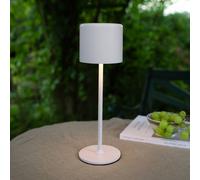 Markslöjd Filo rechargeable table lamp for outdoor use, white