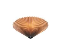 Markslöjd Plisado ceiling light, grey, Ø 42 cm