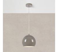 Markslöjd Pop hanging light, Ø 20 cm, greige, metal