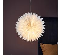 Markslöjd Solina hanging decorative star, grey, Ø 45 cm