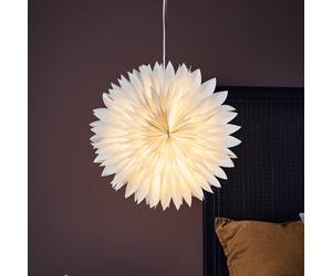 Markslöjd Solina hanging decorative star, grey, Ø 45 cm
