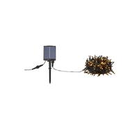 Markslöjd Suno fairy lights, black, solar, USB, 300 lights, IP44