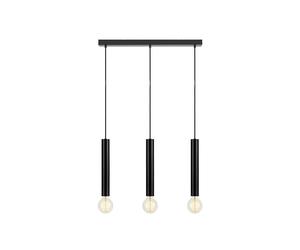 Markslojd 400350 Sencillo 3 Light Bar Ceiling Pendant in Black Finish