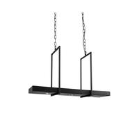 Markslojd 41691 Tray 3 Light LED Bar Ceiling Pendant In Black Finish