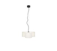 Markslojd Oturo 3 Light Glass Ceiling Pendant - White