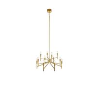 Markslojd Regent 12 Light Chandelier - Painted Gold