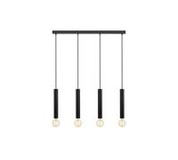 Markslojd Sencillo 4 Light Bar Ceiling Pendant - Black