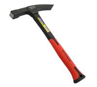 Marksman 24Oz Masons Hammer Heavy Duty Brick Masonry Builders Hand Tools Grip Block Bricklayer Strong Handle Grip Builder Hand Tool