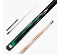 Marksman 3/4 Jointed Professional English Pool Cue with 8.5mm Tip (Green)
