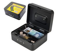 Marksman 3 Digit Combination Lock Safe Box Security Cash Box For Savings Home Office Storage Money Bank Coins Organiser Saver Pot