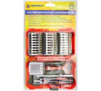 Marksman 31Pc Precision Ratchet Screwdriver Set Tool Security Phones Watches In Case