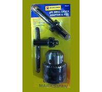 Marksman 3Pc SDS Drill Chuck Adaptor and Key for All Type of Drill