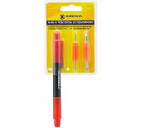 Marksman 4 In 1 Precision Screwdriver Set Flat Philips Slotted Hand Tool Kit Repair Diy