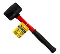 Marksman 8oz 16oz 32oz Rubber Mallet Hammer FIBREGLASS Or Silver Shaft Grip Handle DIY Hand Tools Camping Paving Racking Laying Tiles Construction UK Free P&P (8Oz Rubber Mallet FIBREGLASS (226g))