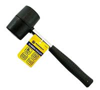 Marksman 8oz 16oz 32oz Rubber Mallet Hammer FIBREGLASS Or Silver Shaft Grip Handle DIY Hand Tools Camping Paving Racking Laying Tiles Construction UK Free P&P (8Oz Rubber Mallet Steel (226g))