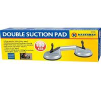 Marksman Double Suction Pad Aluminium Handle Attach Surface 100Kgs Expert Quality