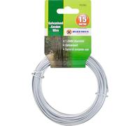 Marksman Galvanised Garden Wire, 1.6mm x 15m