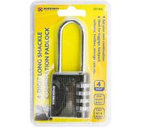 Marksman Heavy Duty Laminated Padlock 50mm Security Locker Toolbox Shed Gates Garage Multi Use