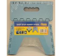 Marksman LIGHT BLUE EASY STEP HANDY STOOL FULLY FOLDABLE