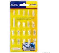 Marksman New 30W Wood Burning Set Soldering 22Pc Craft Diy Tips Pyrography